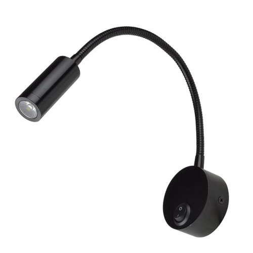 Светильник настенный Uniel ULT-F21-3W/4000K IP20 220В 3Вт 4000К Черный картинка 